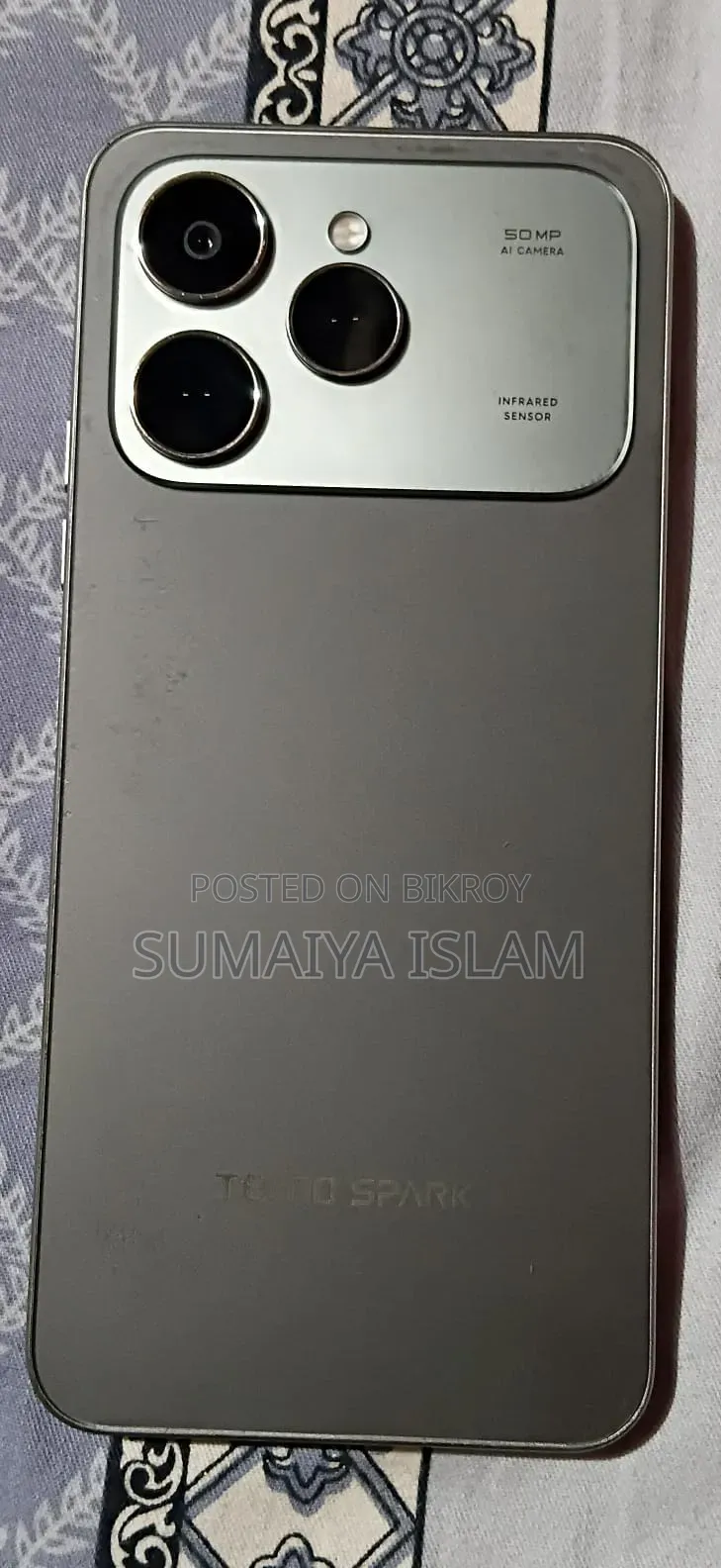 টেকনো স্পার্ক ৪০ ১২৮ জিবি সিলভার