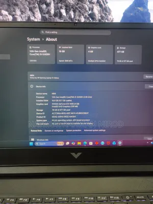 Laptop HP Victus 15 16GB Intel Core i5 SSD 512GB