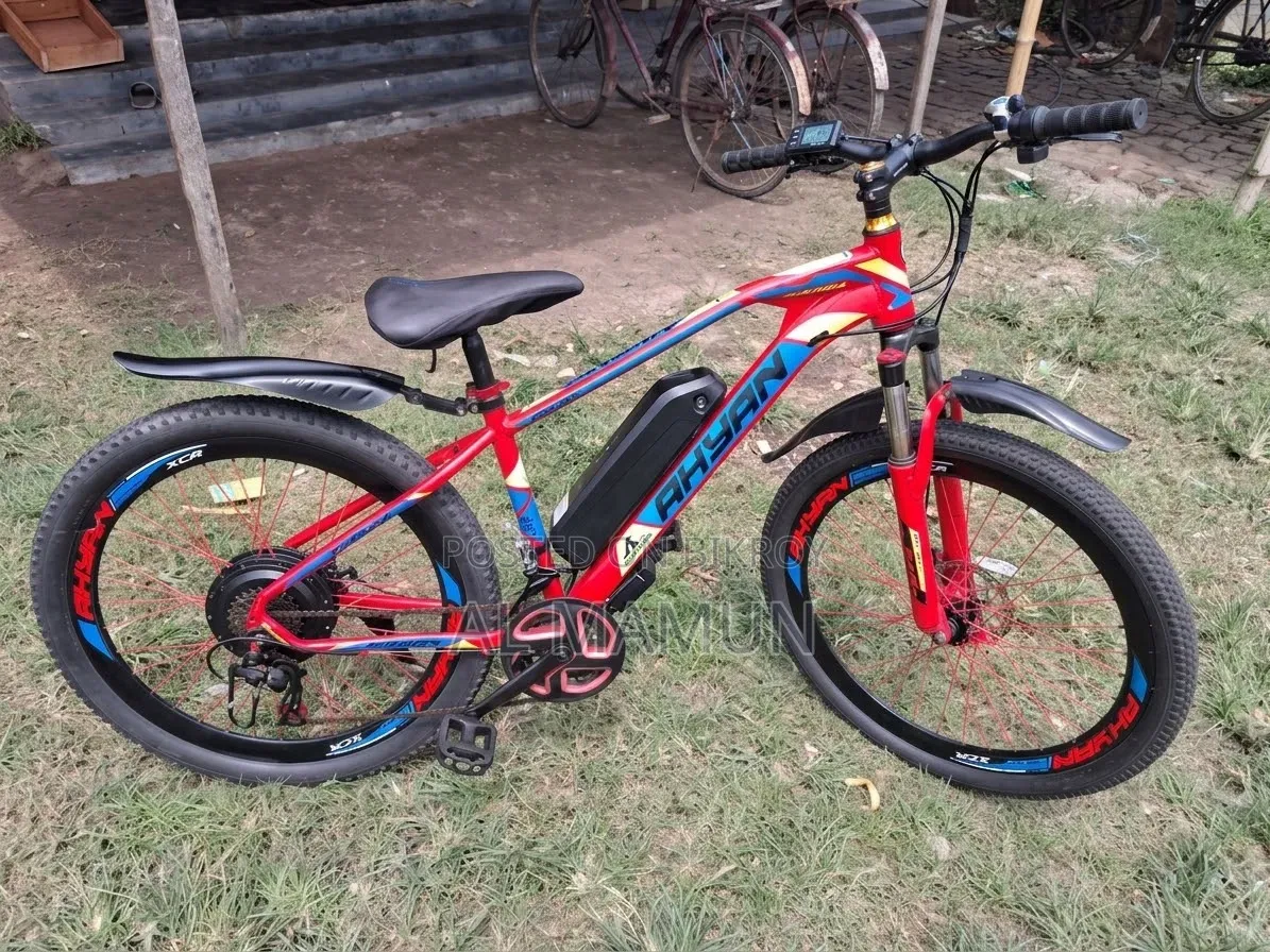   End of pedaling days! Now your bicycle will run on a motor!  