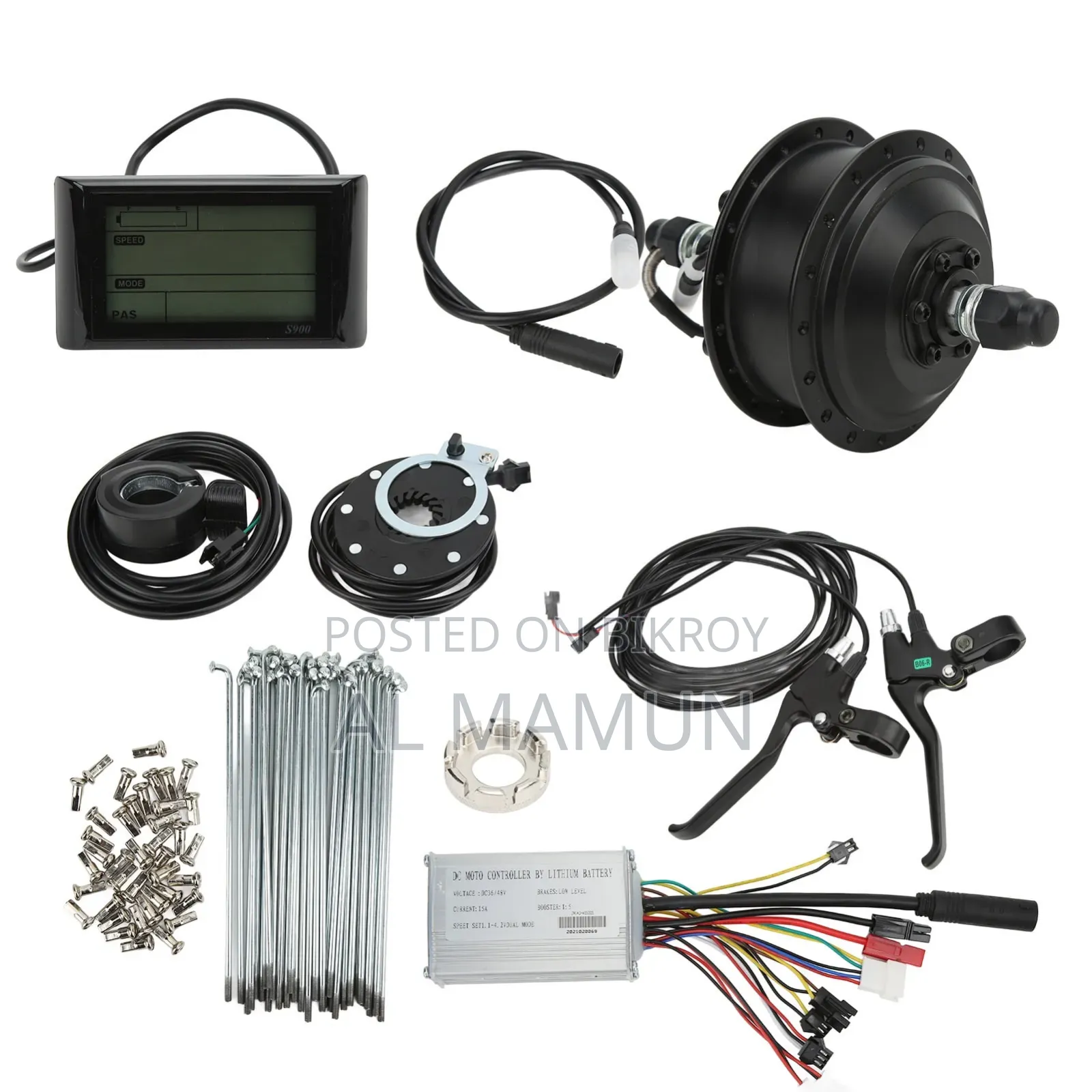   End of pedaling days! Now your bicycle will run on a motor!  