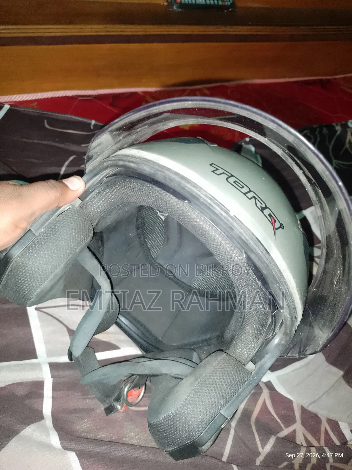 Torq Dimensions হেলমেট