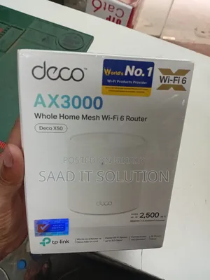 TP-Link Deco X50 AX3000 Dual Band Mesh Router (1-Pack)