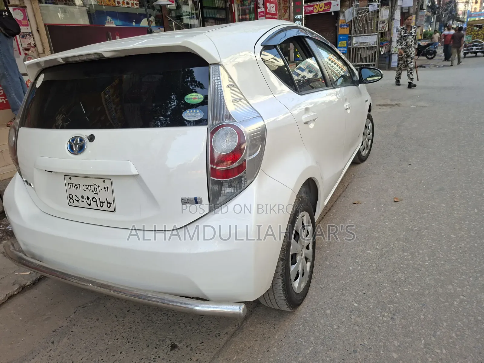 Toyota Aqua 2013 White