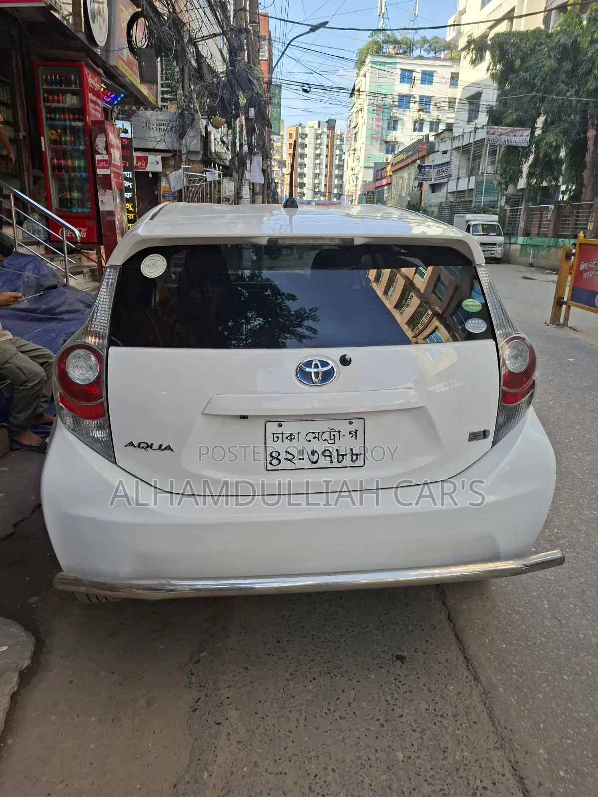 Toyota Aqua 2013 White