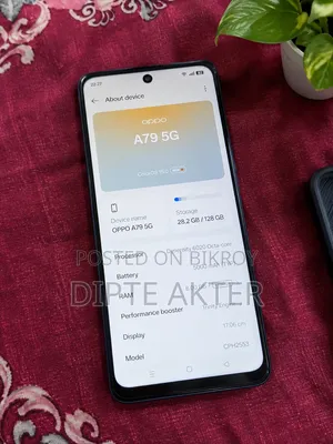 অপো এ৭৯ ৫জি ১২৮ জিবি হোয়াইট