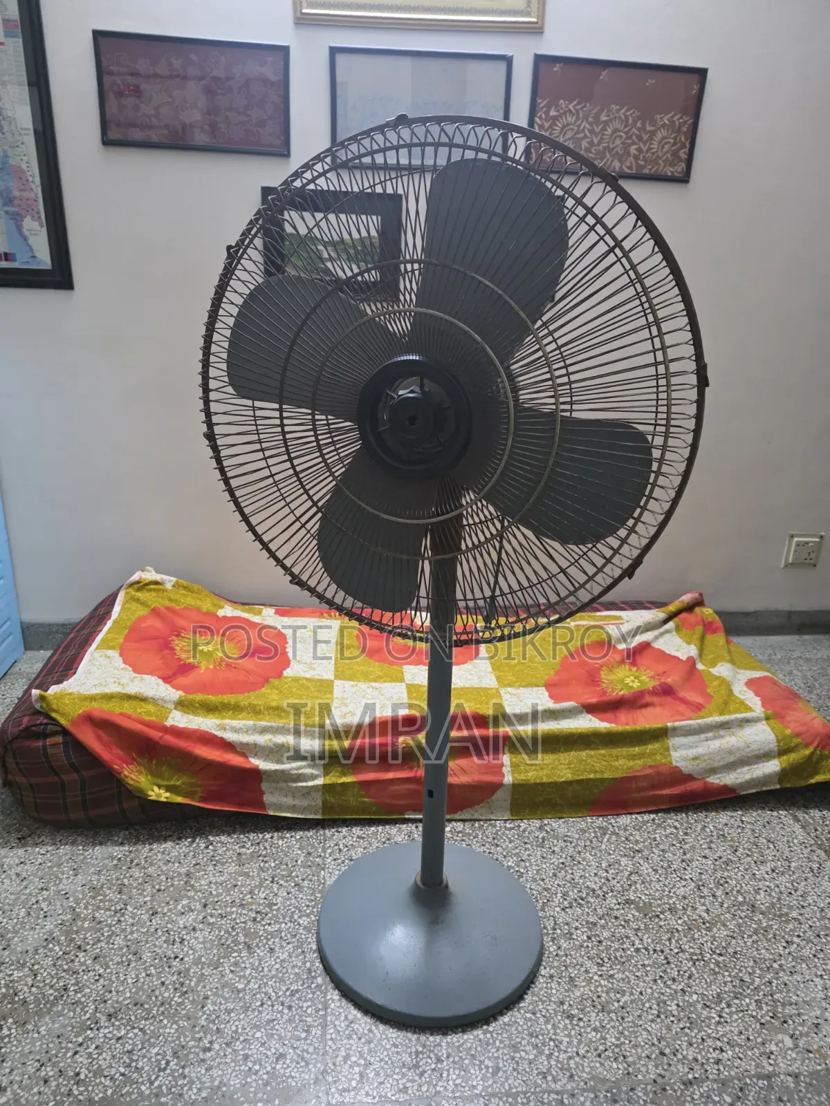 অরজিনাল পাকিস্তানি ওসাকা স্ট্যান্ড ফ্যান ২৪" বড় সাইজ