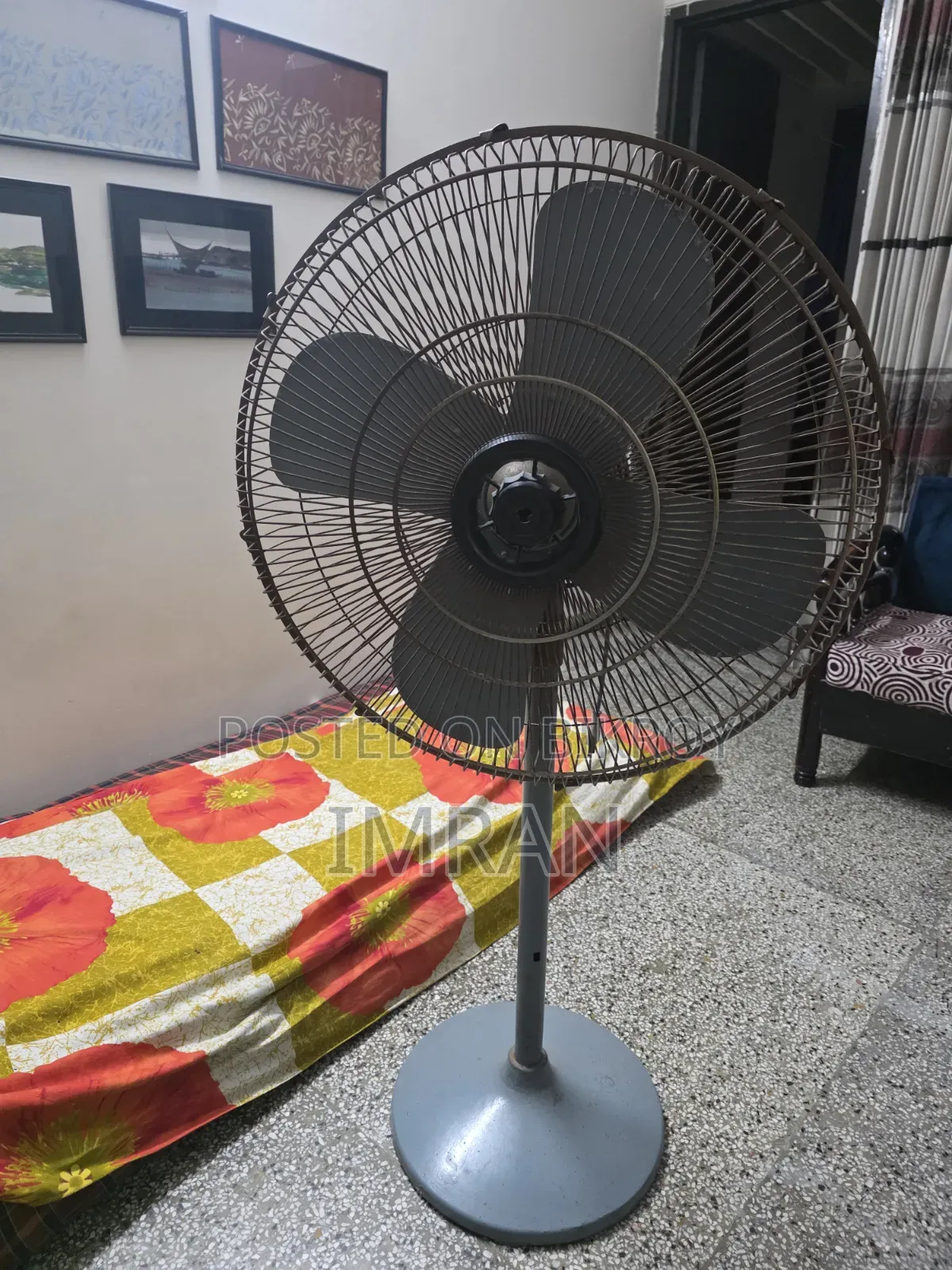 অরজিনাল পাকিস্তানি ওসাকা স্ট্যান্ড ফ্যান ২৪" বড় সাইজ