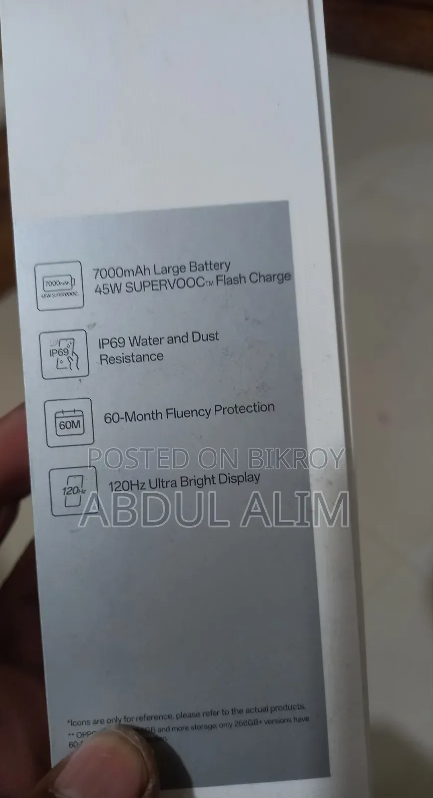 Oppo A6 128 GB Blue