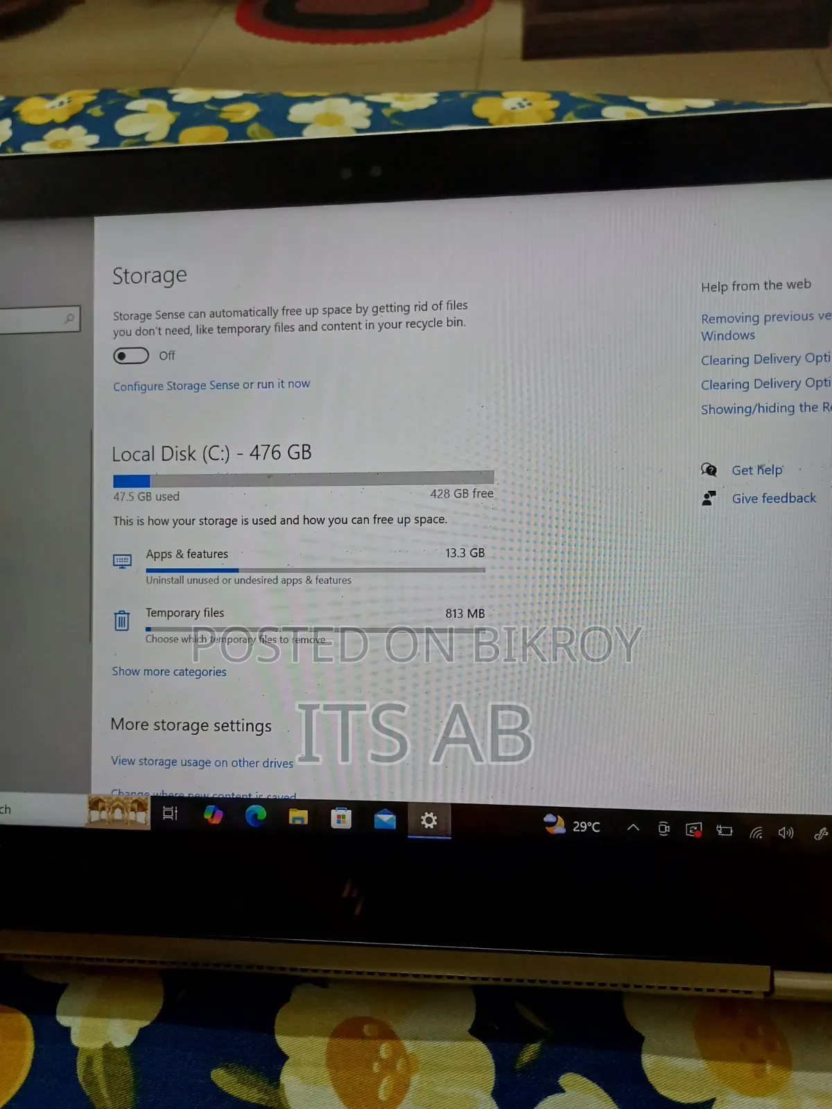 Laptop HP EliteBook x360 1030 G2 8GB Intel Core i5 SSD 512GB