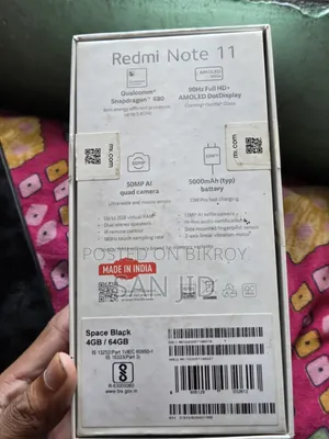 Xiaomi Redmi Note 11 64 GB Black