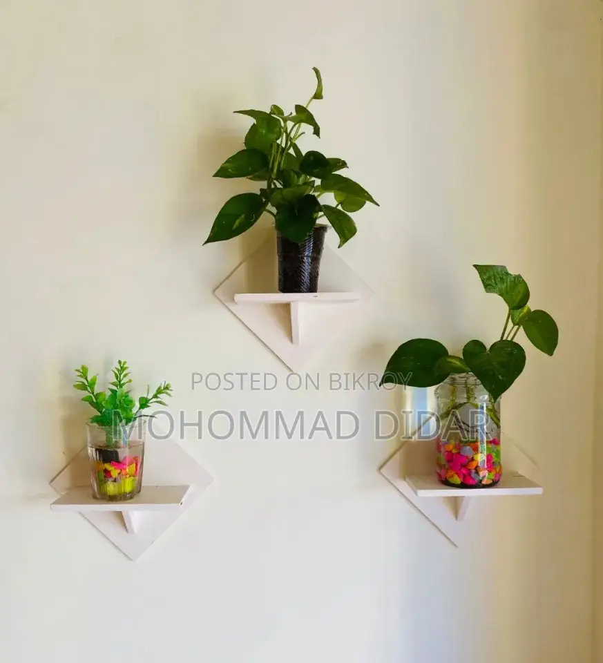 Square Shape Wall Shelves 10 PCS