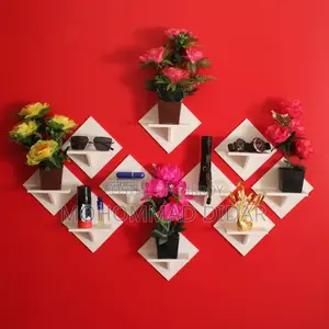Square Shape Wall Shelves 10 PCS