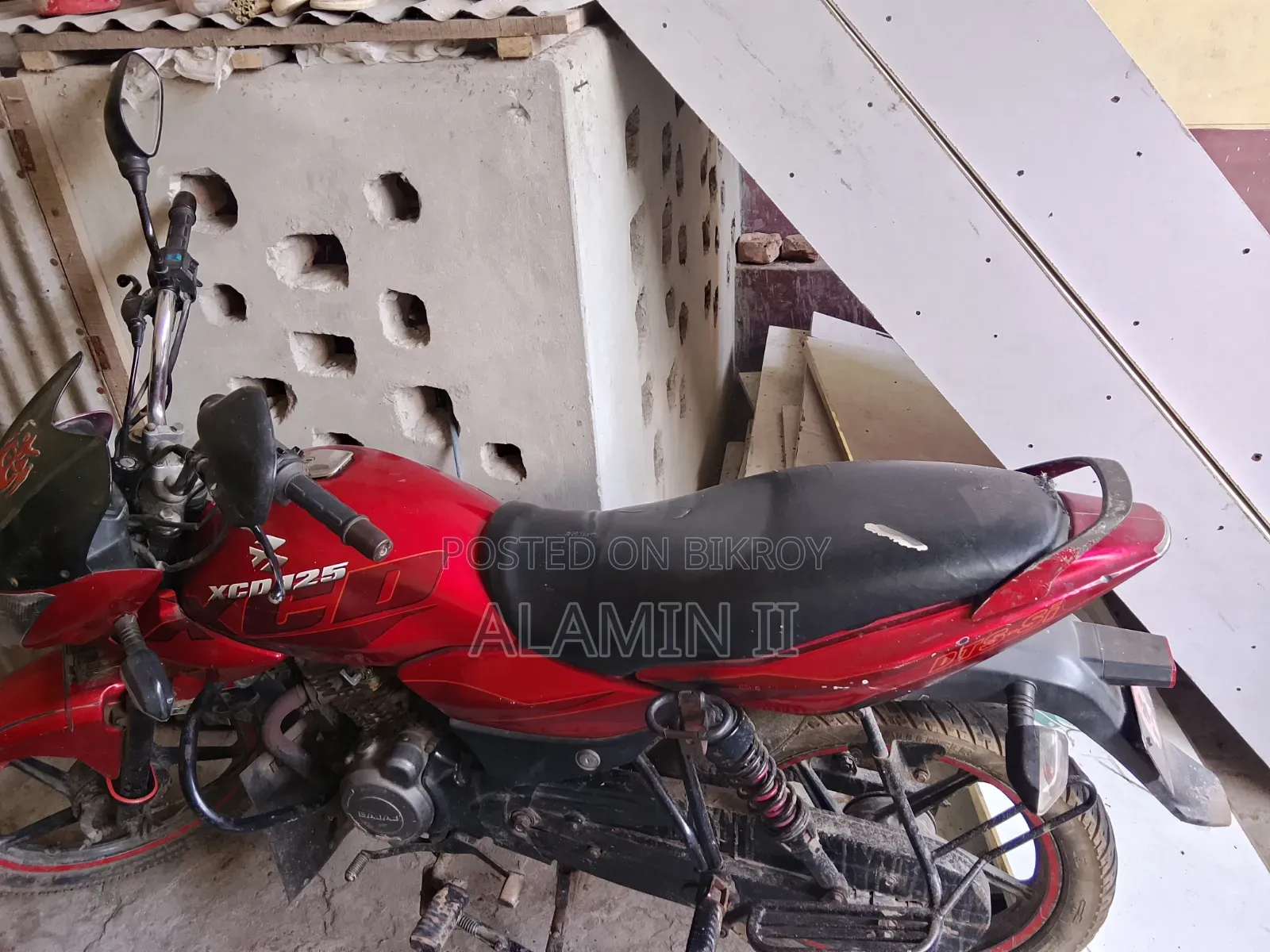 Bajaj XCD 125 2010 Red