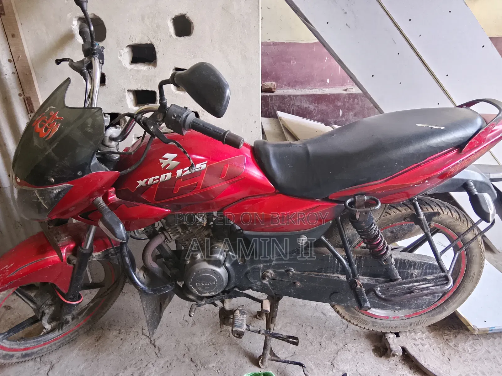 Bajaj XCD 125 2010 Red