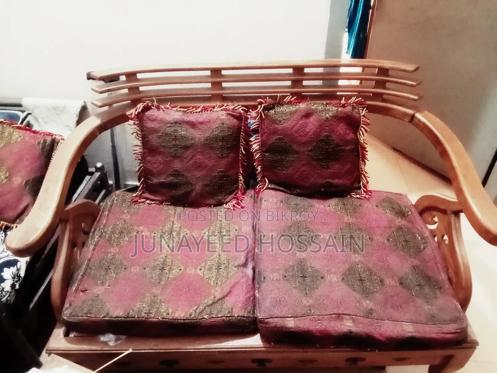 Sofa, 💯 Original Chittagong Shagun Wood Made 2 Sofas