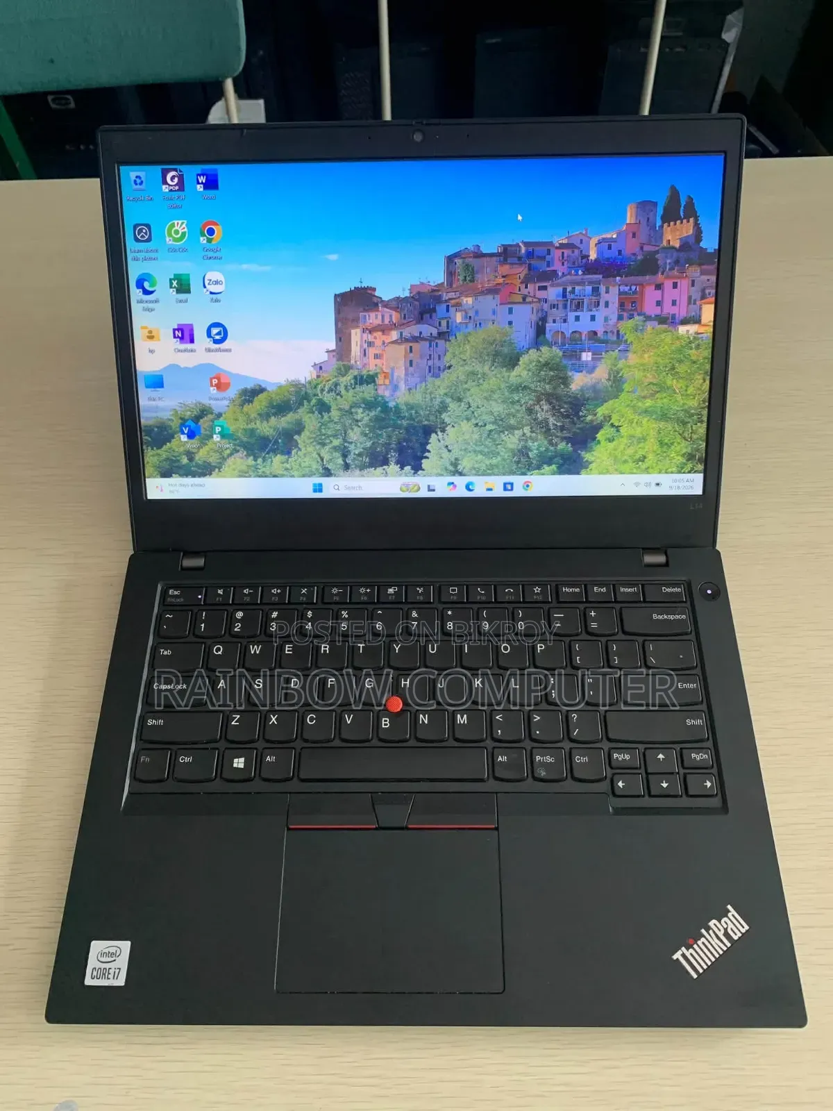 Laptop Lenovo 16GB Intel Core i7 SSD 256GB