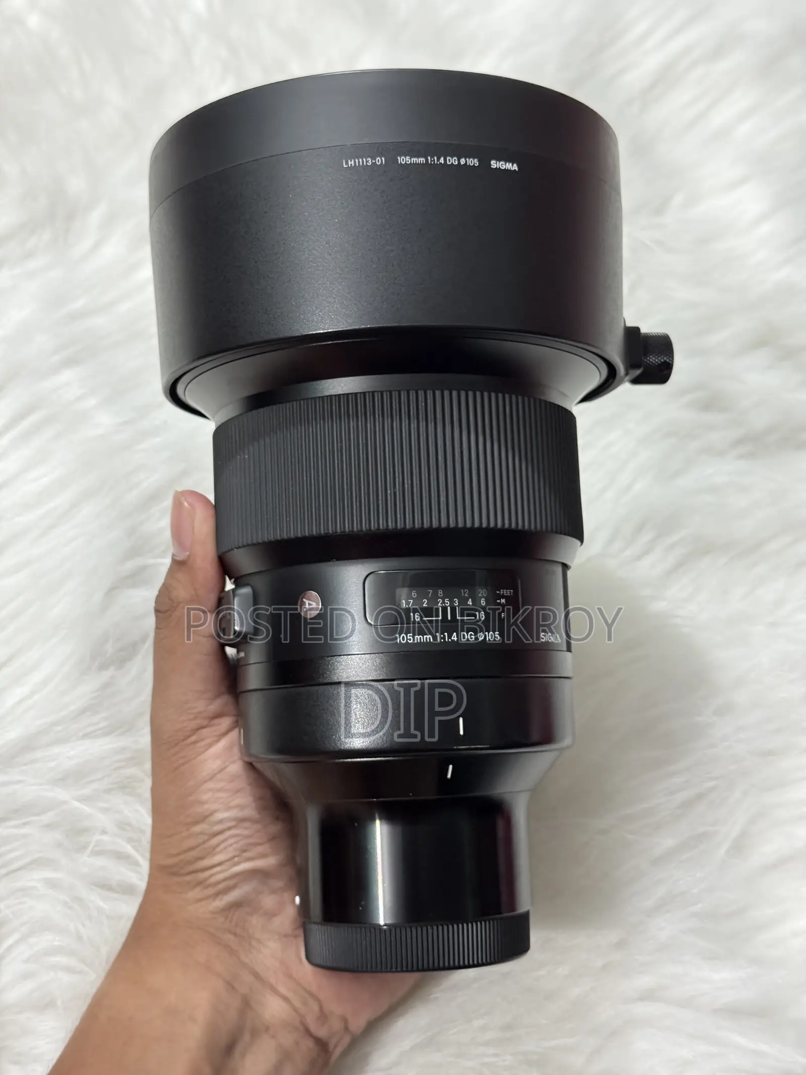 Sigma 105mm F1.4 Sony Lense