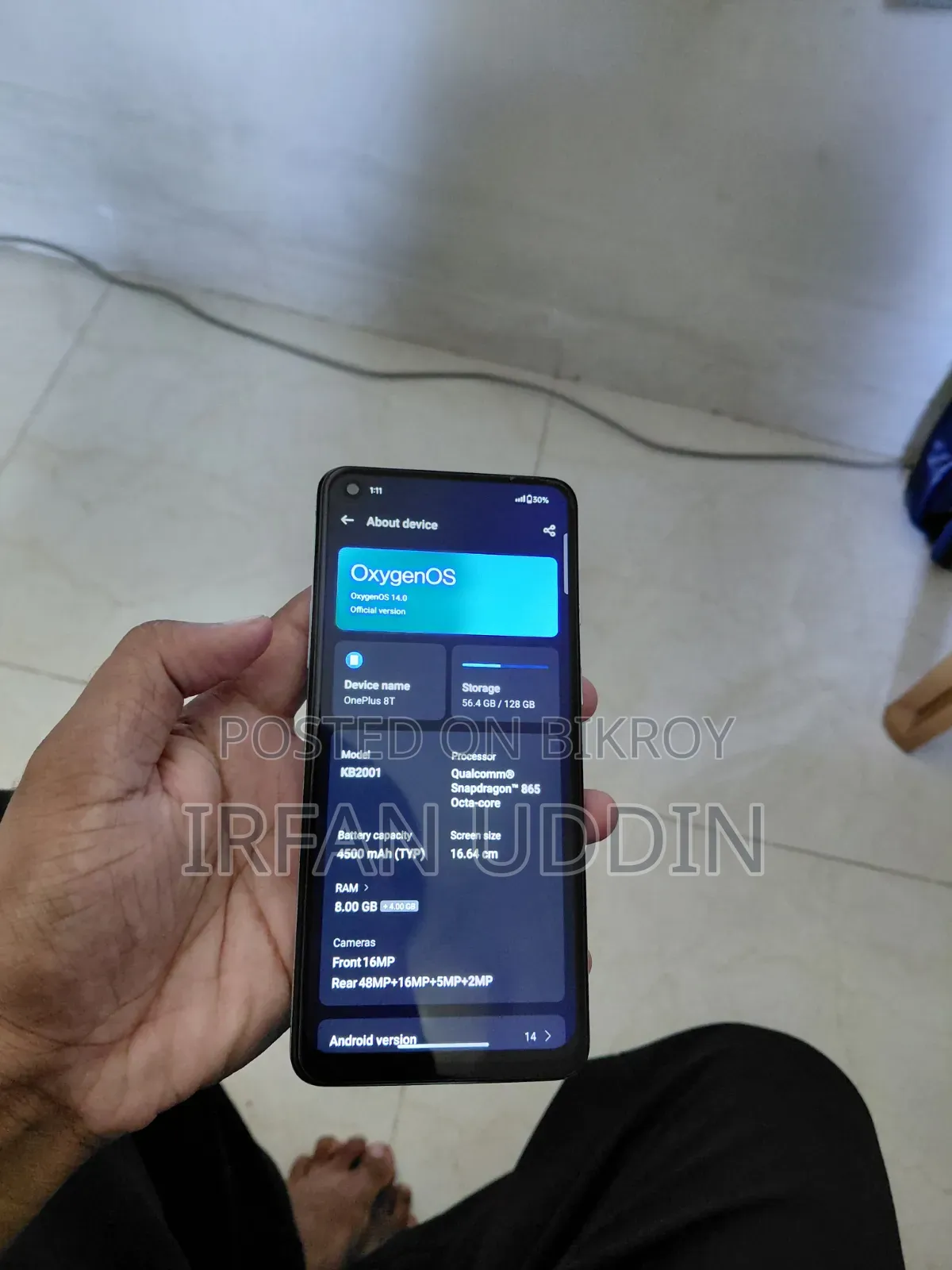 OnePlus 8T 128 GB Green