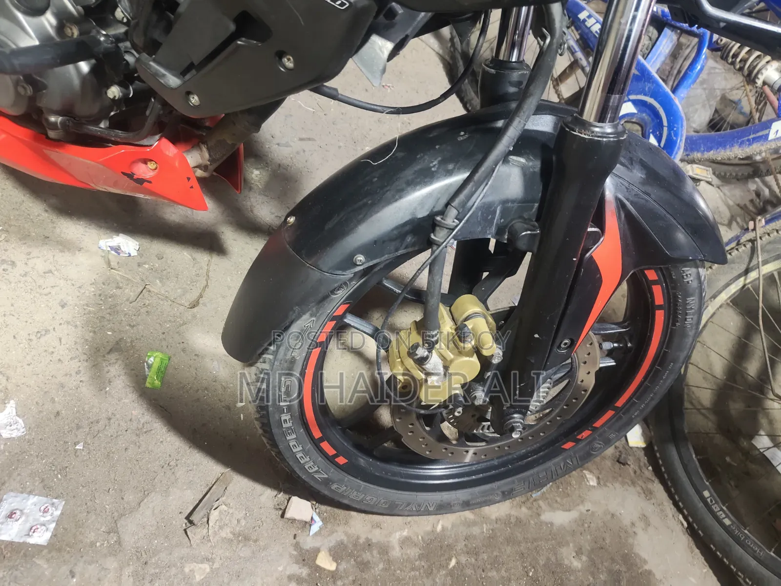 New Bajaj Pulsar N150 2022 Red