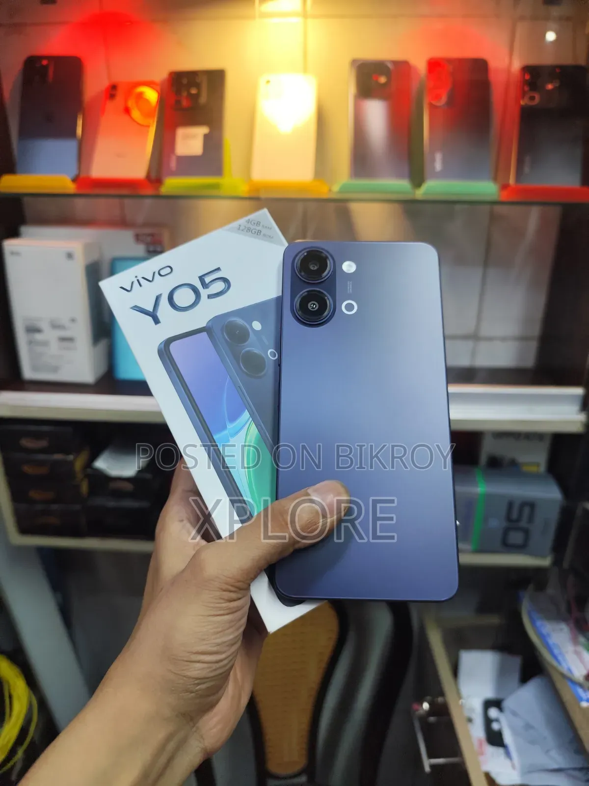 Vivo Y05 128 GB Blue