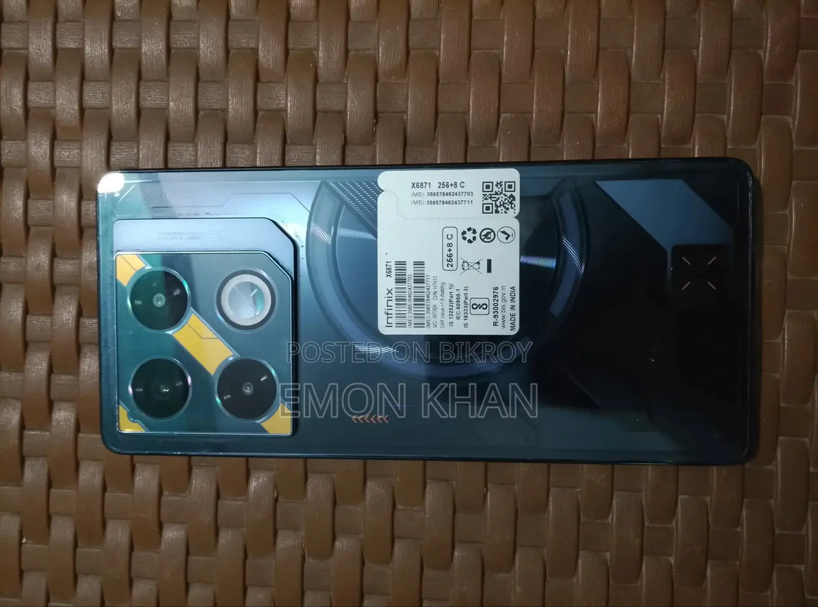 New Infinix GT 20 Pro 12 GB Orange