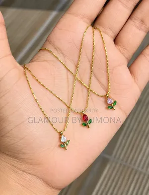 টিউলিপ পেন্ডেন্ট নেকলেস কালেকশন ✨