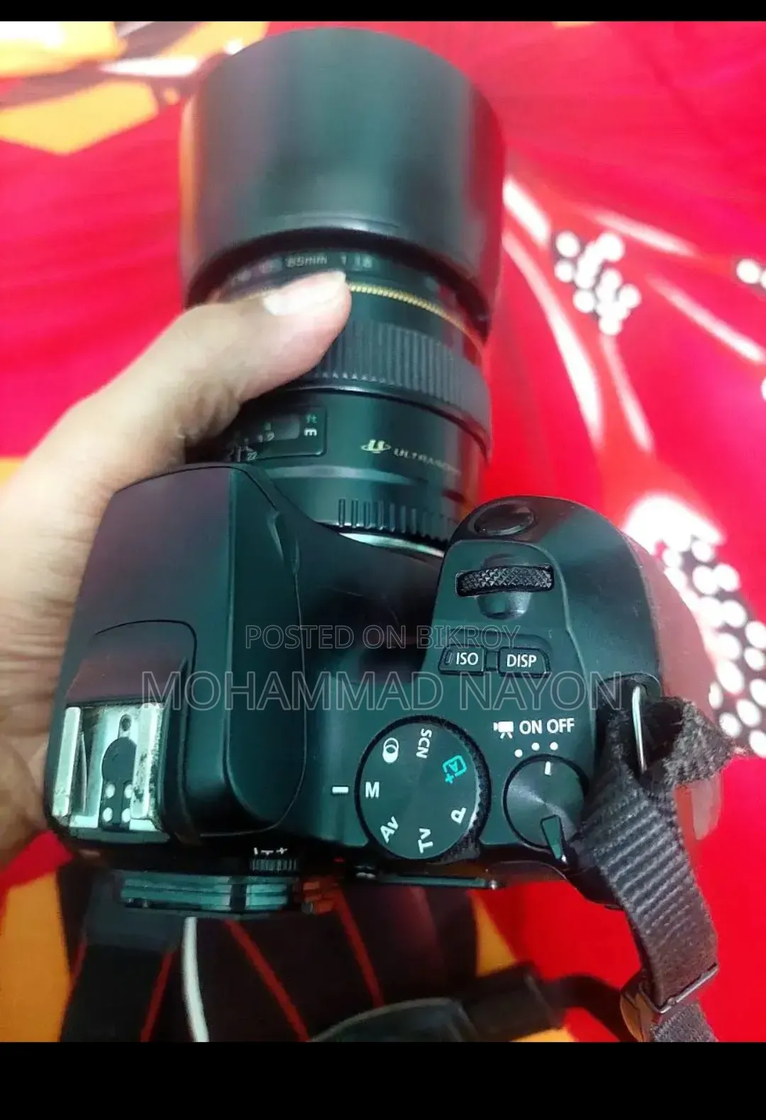 Canon 250d With 85mm Prime Lens