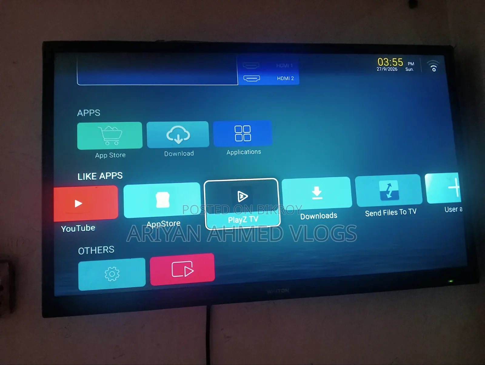 Walton Android TV for sale version 7 full fresh