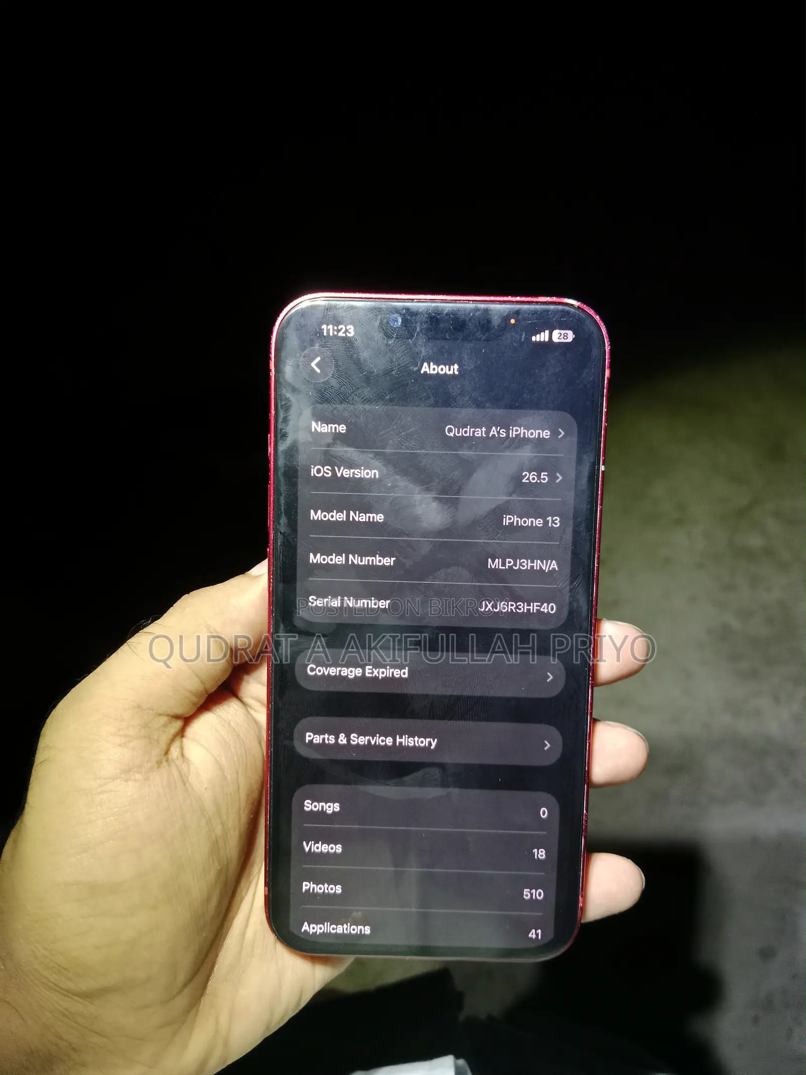 Apple iPhone 13 128 GB Red