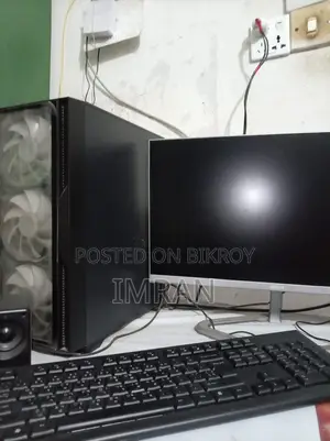 রাইজেন ৭ ৫৭০০জি ইন্টেল আর্ক এ৫৮০ গেমিং পিসি ফুল সেটআপ (সব বক্স)