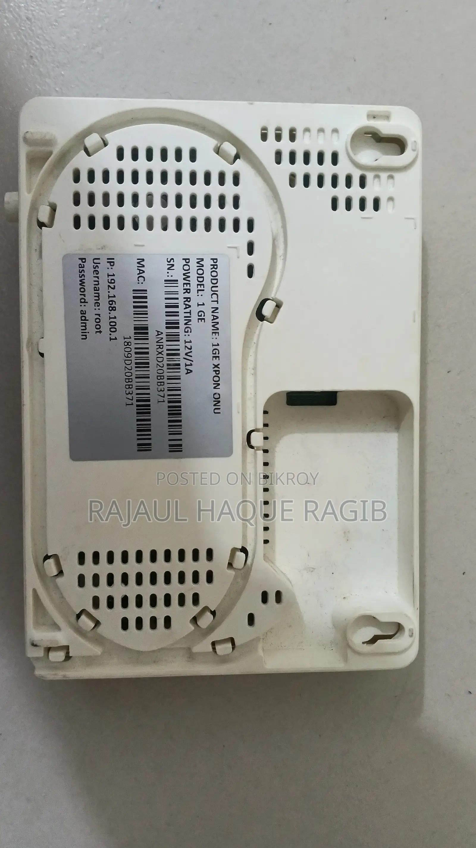 Huawei 1GE Xpon Onu