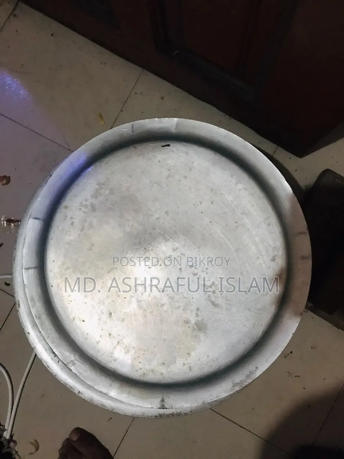 Boro Aluminium Patila Dhakna Soho 15 Liter - Biriyani Hari