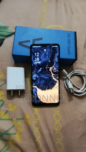 New Oppo A56 5G 256 GB Blue