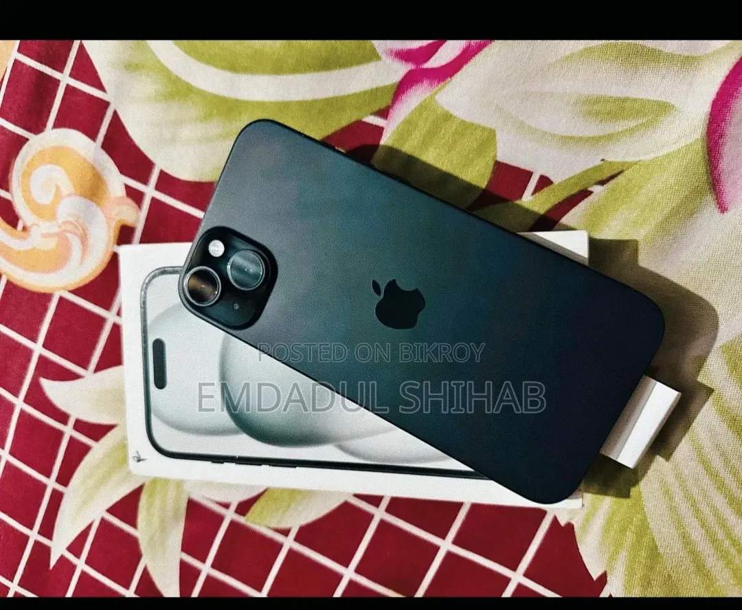 অ্যাপল আইফোন ১৫ ১২৮ জিবি ব্ল্যাক