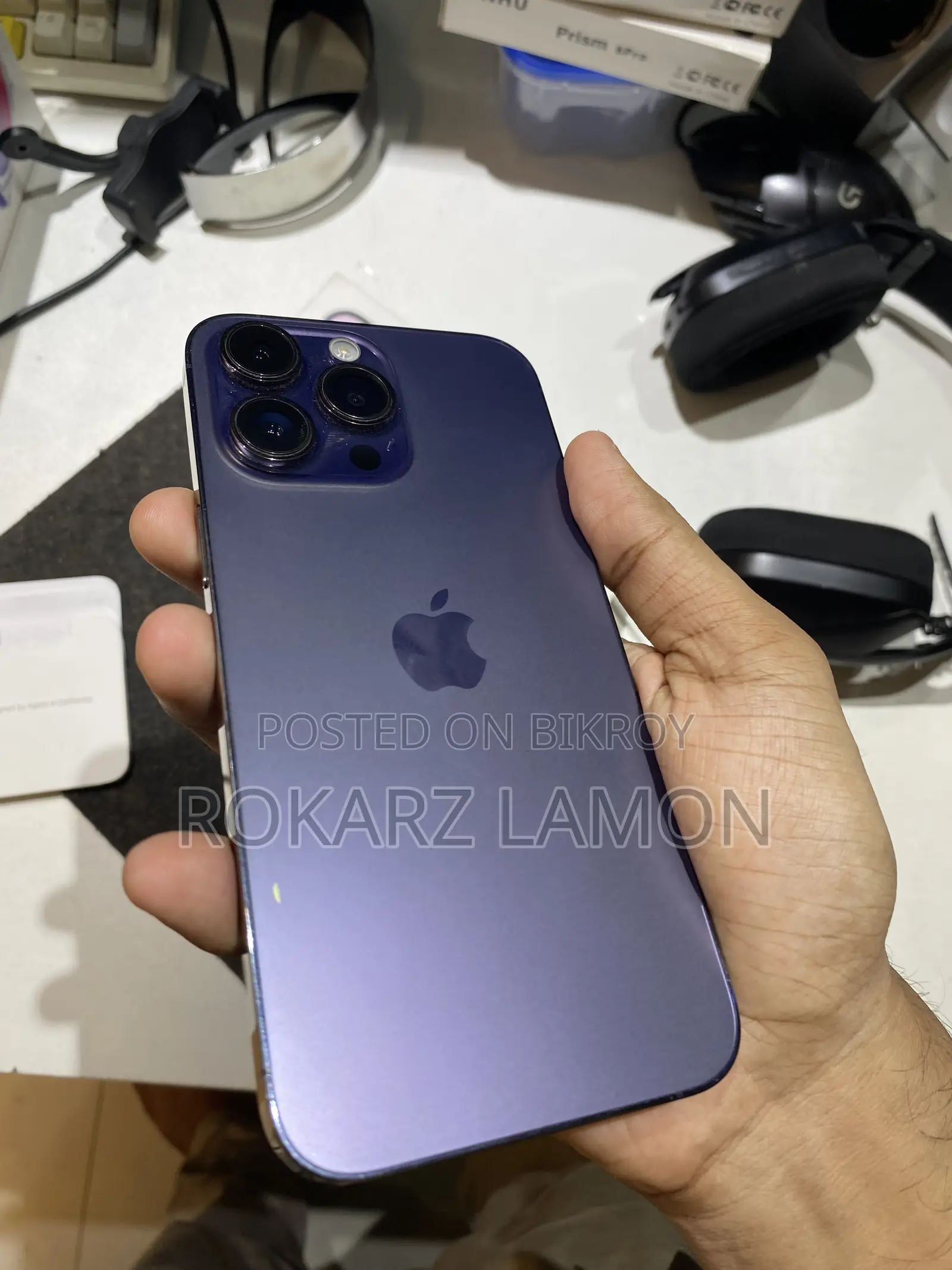 অ্যাপল আইফোন ১৪ প্রো ম্যাক্স ১২৮ জিবি পার্পল