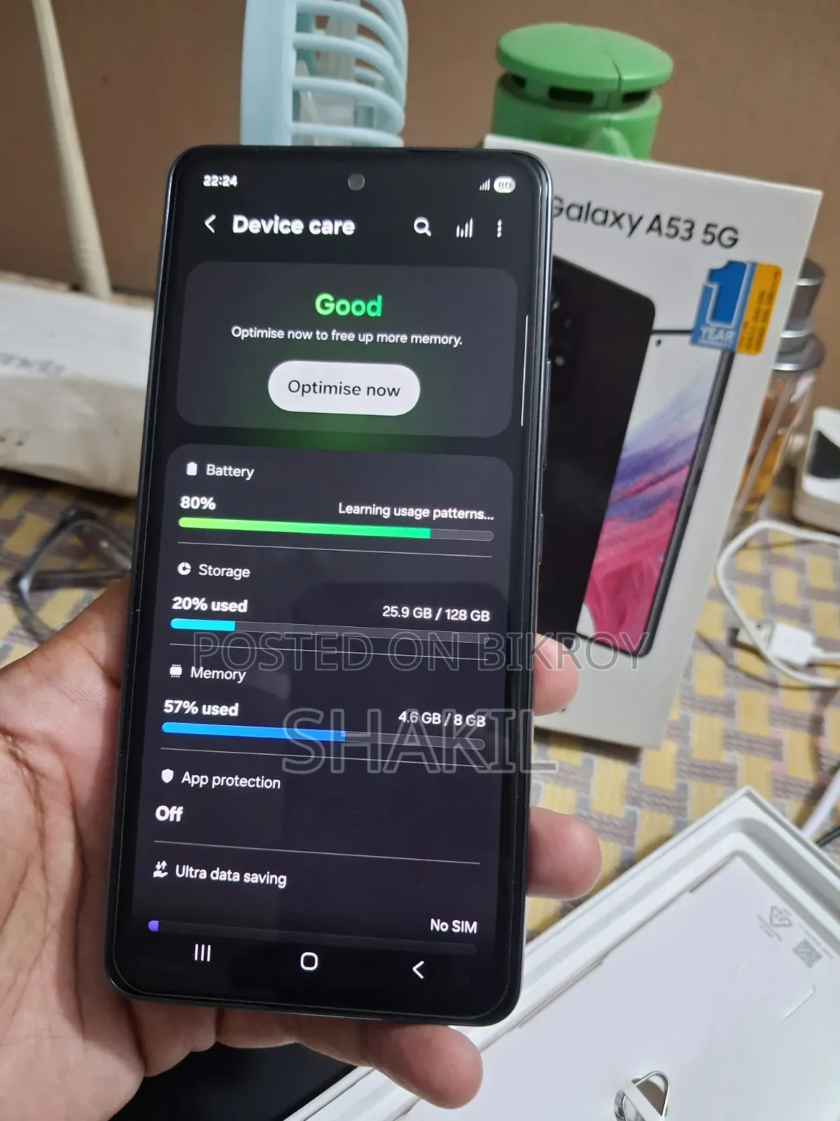 Samsung Galaxy A53 5G 128 GB Black