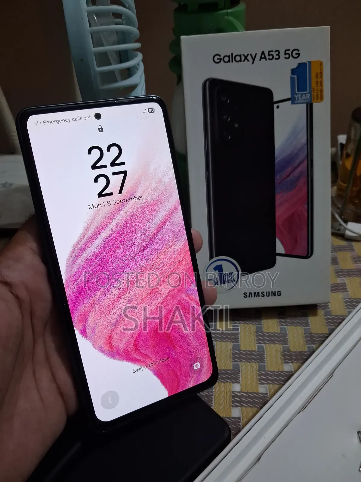 Samsung Galaxy A53 5G 128 GB Black