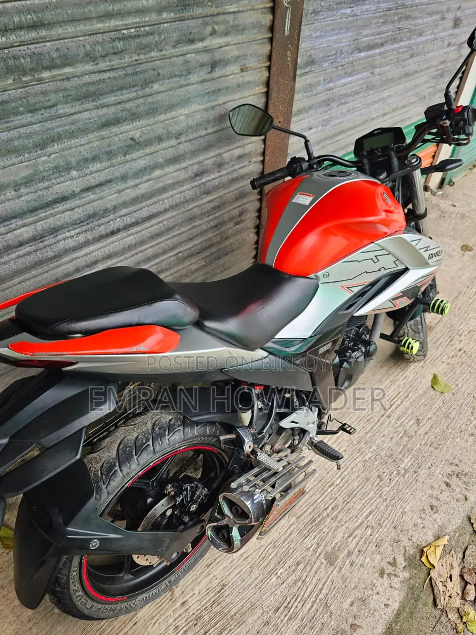 Suzuki Gixxer 2024 Orange
