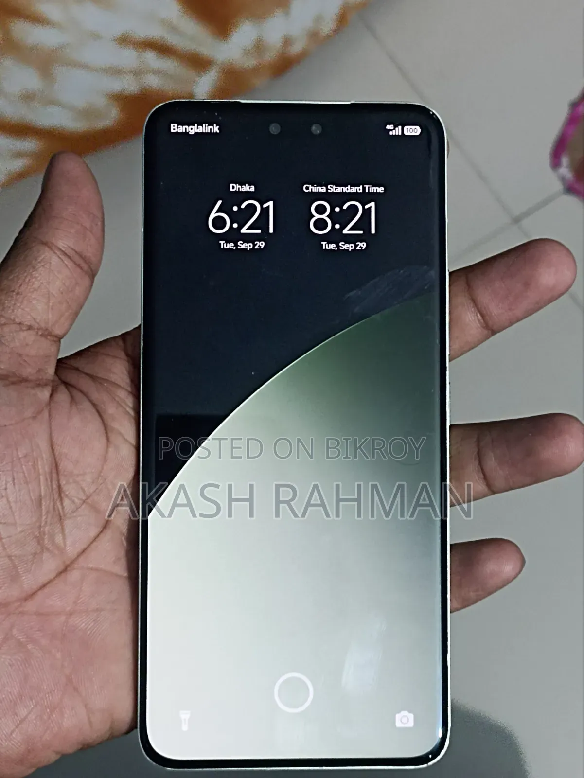 শাওমি সিভি ৪ প্রো ২৫৬ জিবি গ্রিন