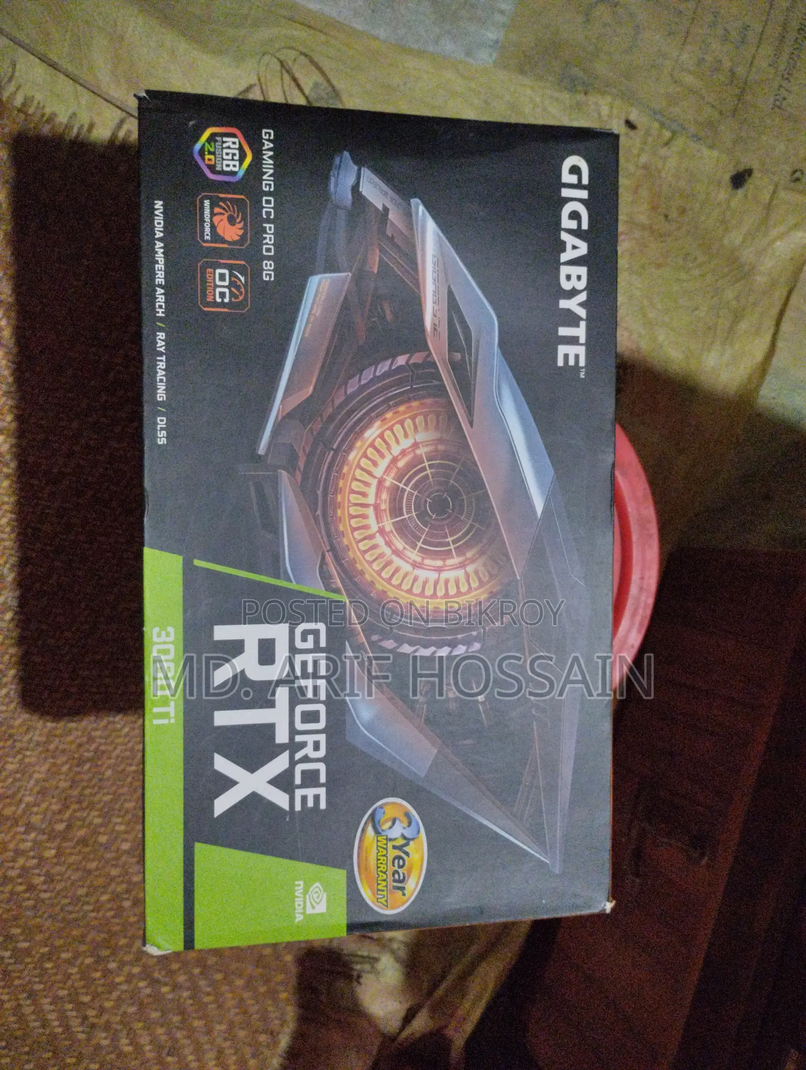 RTX 3060 Ti 8gb Oc Edition