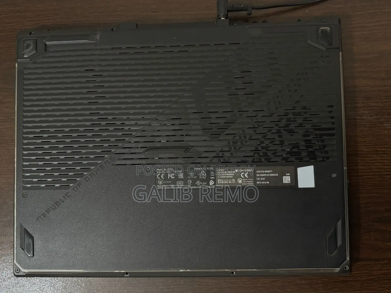 Laptop Asus 16GB Intel Core i5 HDD+SSD 1.5T