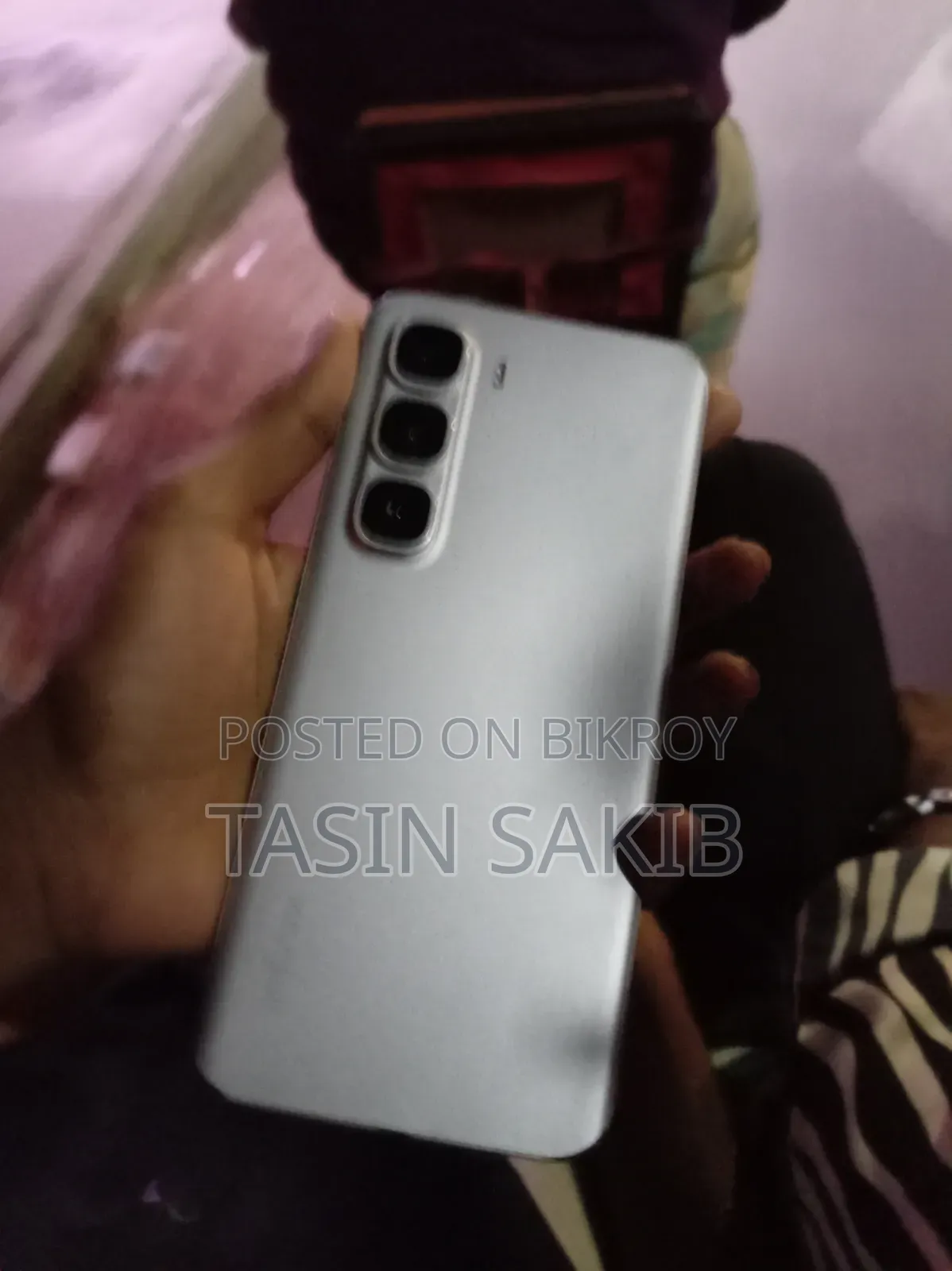 New Infinix Hot 60 Pro+ 256 GB Silver
