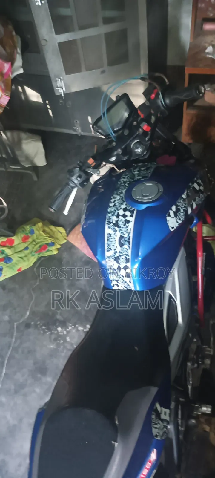 TVS Apache RTR 160 4V 2022 Blue