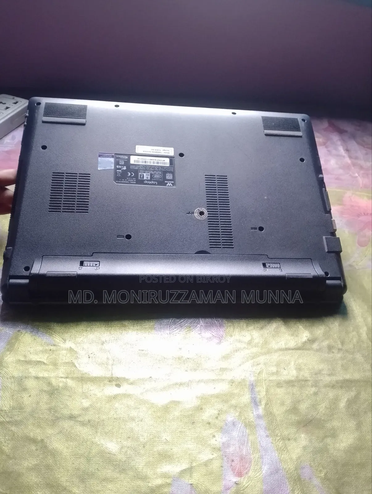 Laptop 8GB Intel Core i3 SSD 512GB