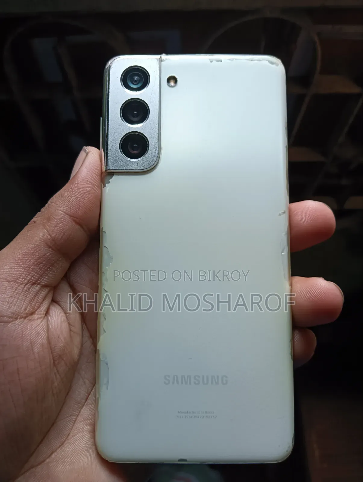 Samsung Galaxy S21 5G 128 GB White