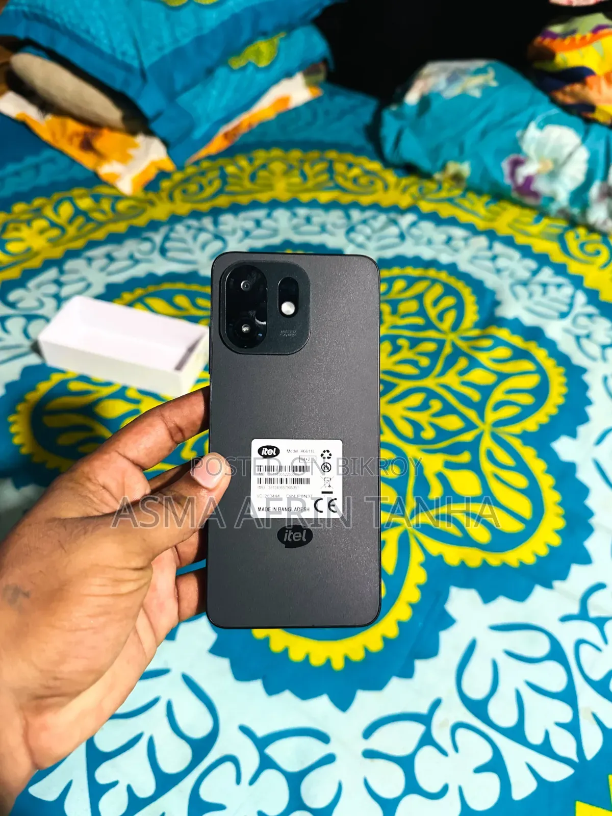 New Itel A100C 64 GB Silver
