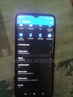 Tecno HD10 Blue