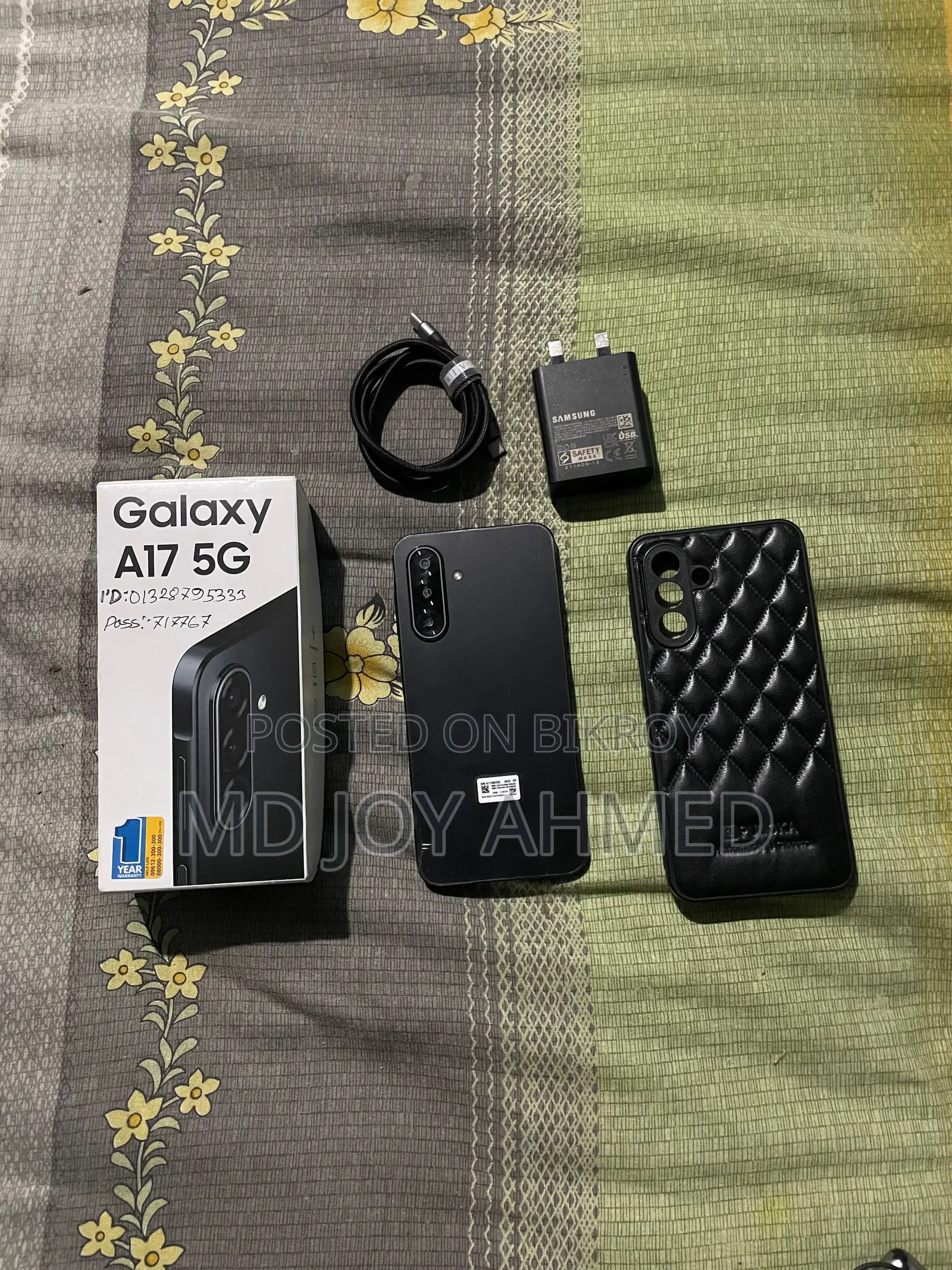 New Samsung Galaxy A17 5G 128 GB Black