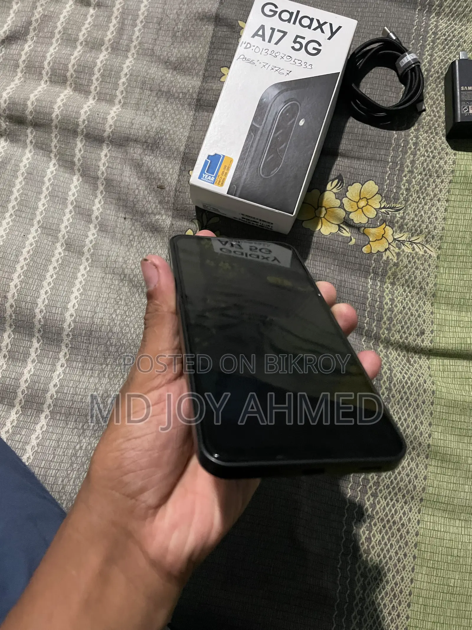 New Samsung Galaxy A17 5G 128 GB Black