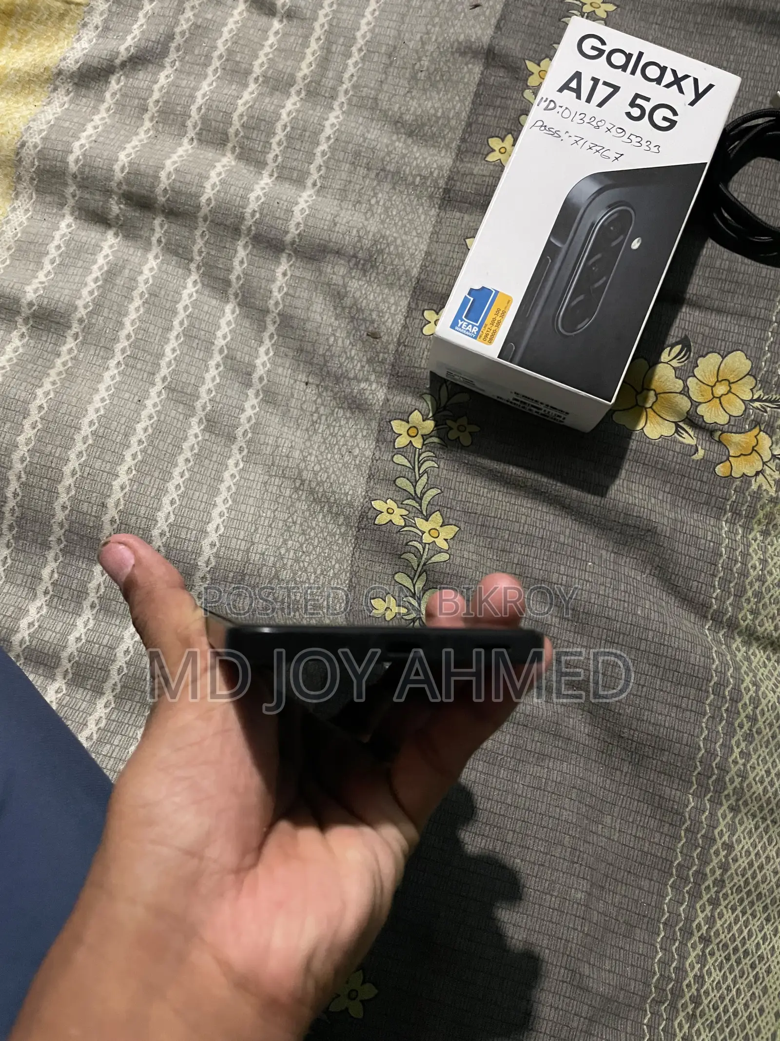 New Samsung Galaxy A17 5G 128 GB Black